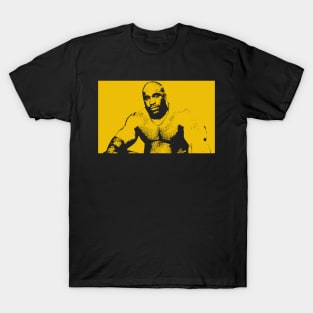 Barry Wood - Large Black Man in Yellow T-Shirt